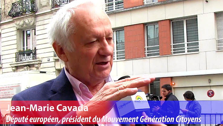 Jean Marie Cavada, Député européen, président du Mouvement Génération Citoyens
