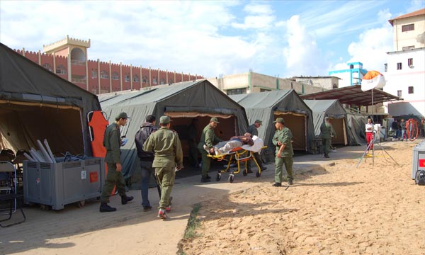 L'hôpital militaire de Gaza