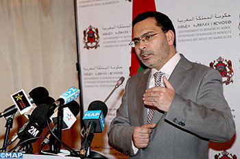 Mustapha El Khalfi, le ministre de la Communication et porte-parole du gouvernement