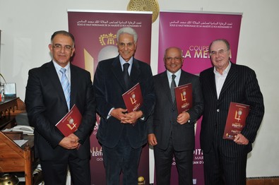 L’organisation. ( De G à D), Hafid SAYAH, Mustapha ZINE, Mohamed CHAIBI et Kamil EL KHOLTI 