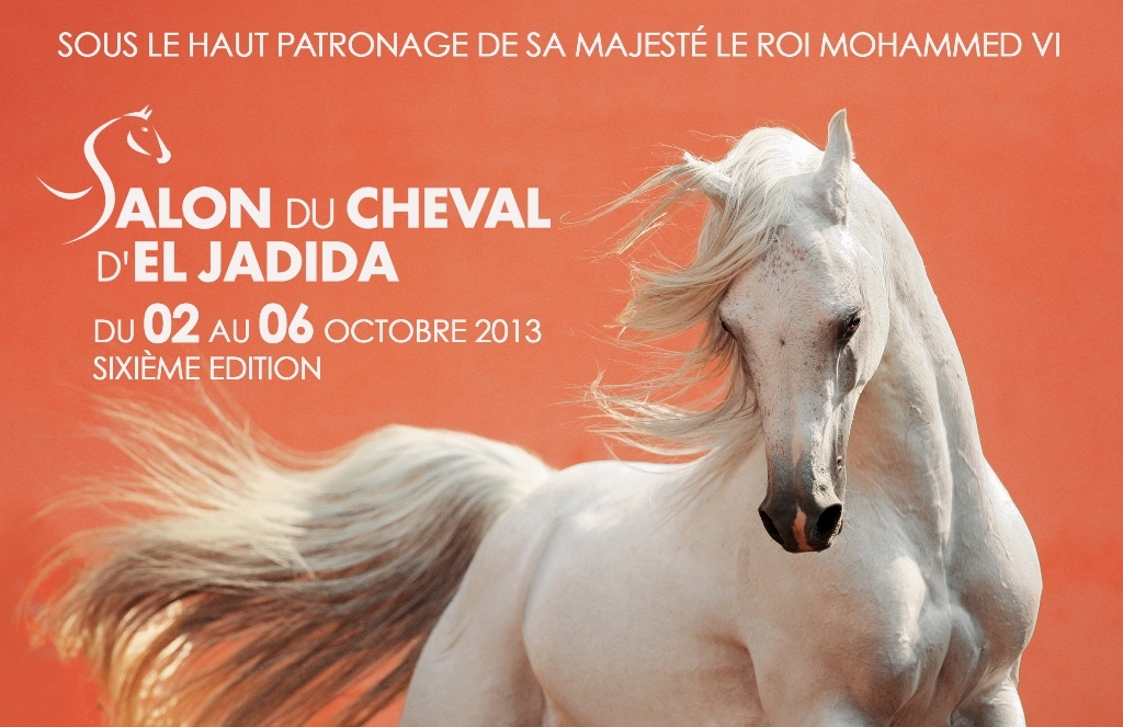 Affiche officielle du Salon du cheval 2013