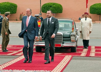Les Rois Mohammed VI et Juan Carlos