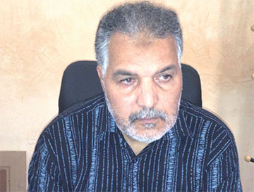 Mohamed Shaimed, Secrétaire général de la Fédération autonome de
l'enseignement affiliée à l'Union Générale des Travailleurs du Maroc (U.G.T.M)