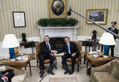 Mohammed VI et Barack Obama