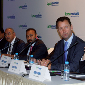 Conférence de presse annonçant l'arrivée au Maroc de Lycamobile.