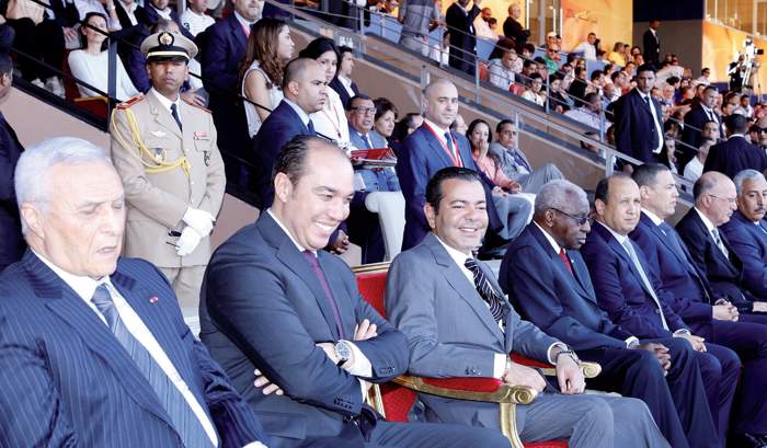 Le Prince Moulay Rachid a présidé cette 7e édition du Meeting international Mohammed VI d'athlétisme, organisée sous le Haut patronage de SM le Roi Mohammed VI. 