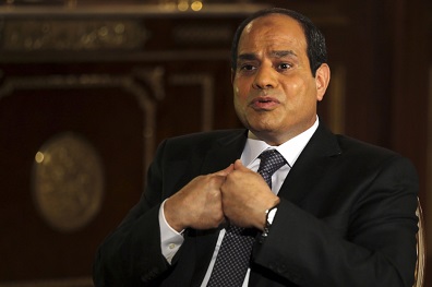 Abdelfattah Sissi, président d'Egypte