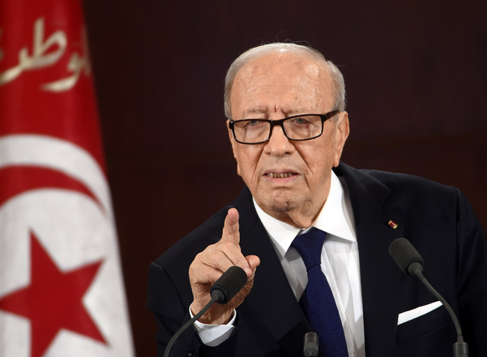 Le Président tunisien Béji Caïd Essebsi