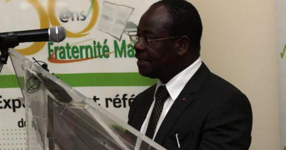 Venance Konan, DG, directeur de publication du quotidien ivoirien Fraternité Matin et écrivain.