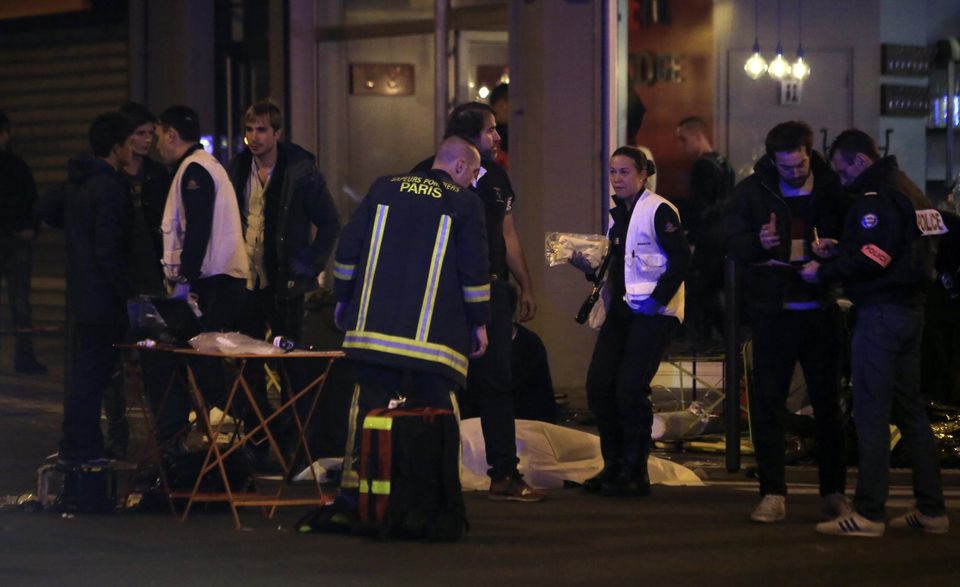 Nuit de terreur à Paris...