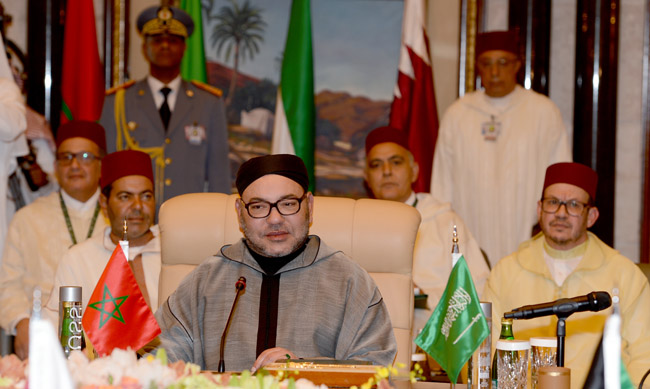 Ph. Archives - Le Roi Mohammed VI dans le sommet avec les pays du CCG en avril 2016.