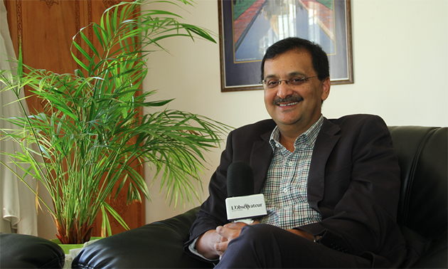 Dinesh Patnaik, ambassadeur de l'Inde à Rabat. 