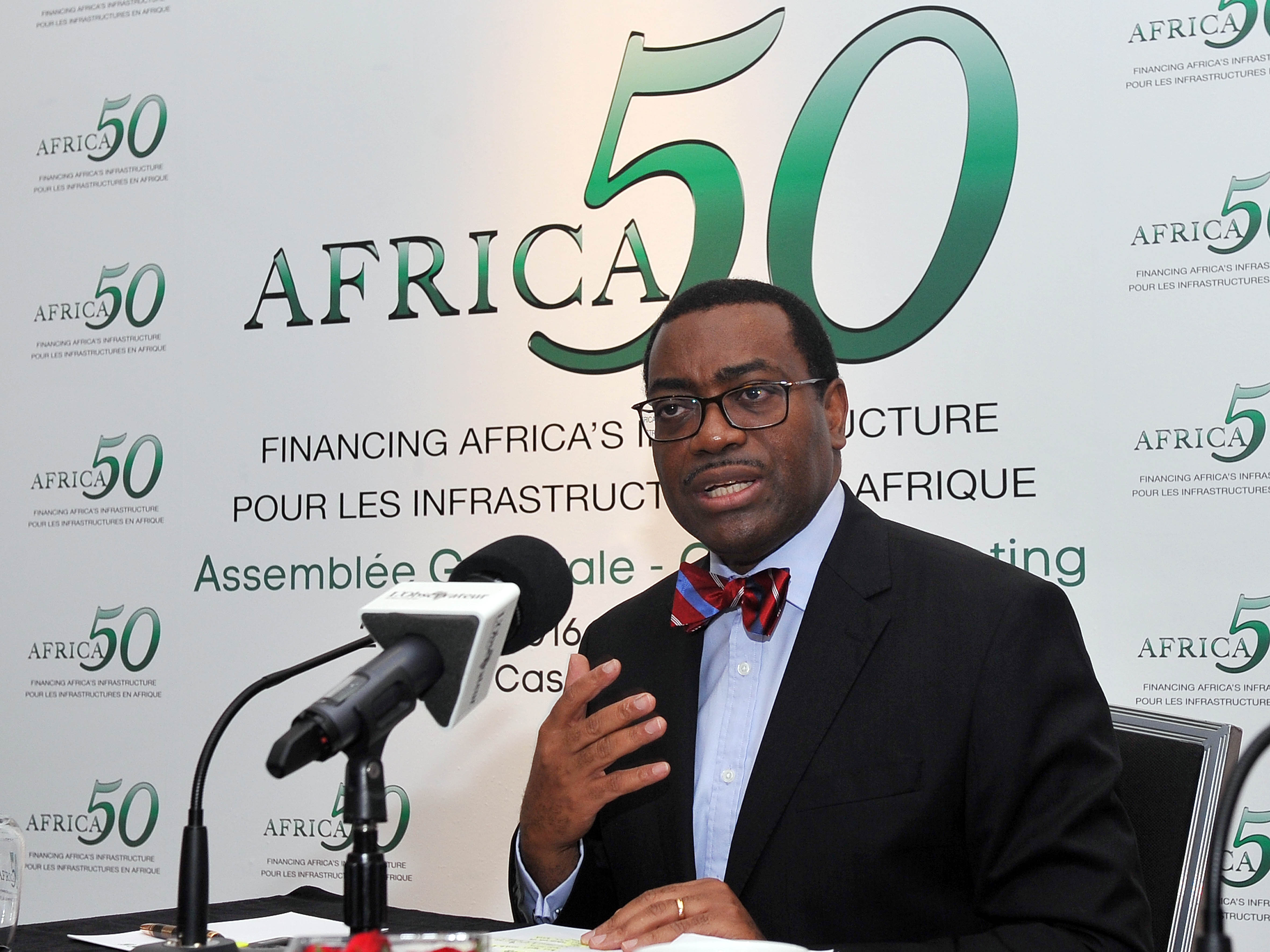 Akinwumi Adesina, président de la Banque africaine de développement (BAD)