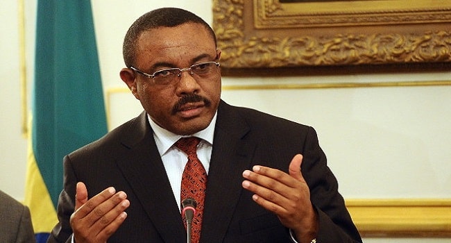 Le Premier ministre éthiopien, Hailé Mariam Dessalegn.