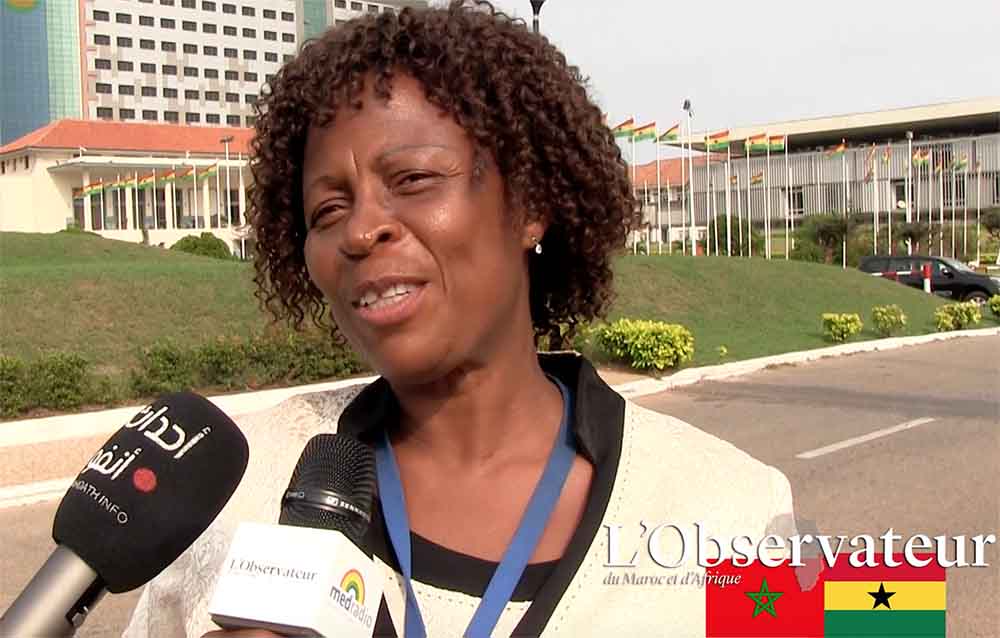 La députée ghanéenne Comfort Doyoe Cudjoe-Ghansah
