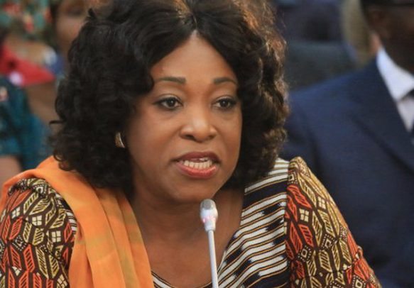 La ministre des affaires étrangères ghanéennes, Shirley Ayorkor Botchwey
