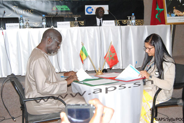 signature convention à Dakar en décembre 2016