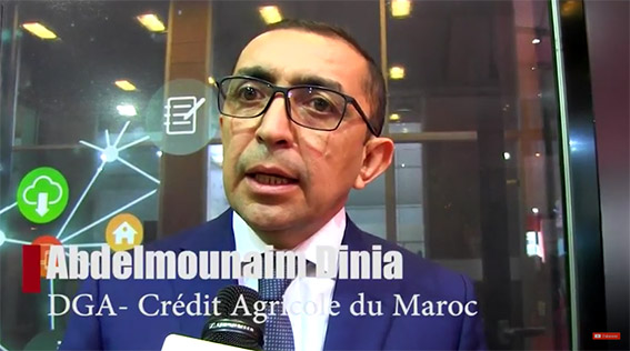 Abdelmounaïm Dinia, directeur général adjoint chargé du domaine support au Groupe Crédit Agricole du Maroc.