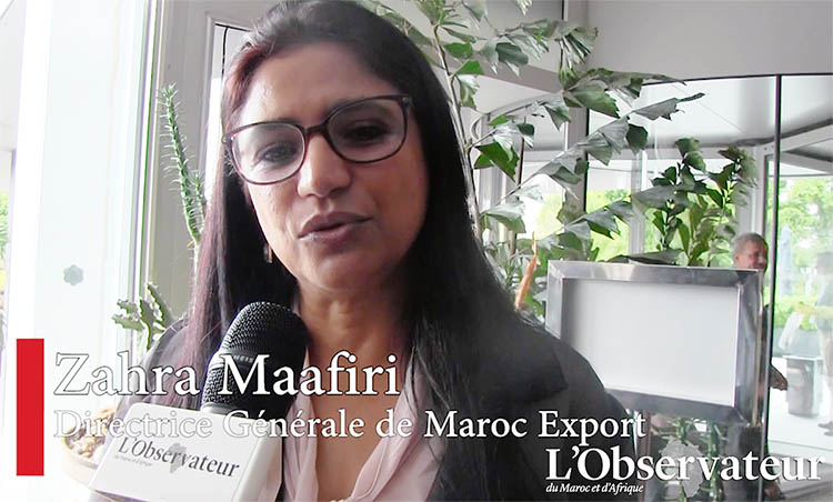 Zahra Maafiri, Directrice Générale de Maroc Export