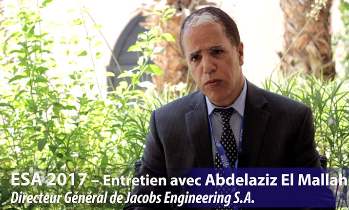 Abdelaziz El Mellah, Directeur Général de Jacobs Engineering S.A.