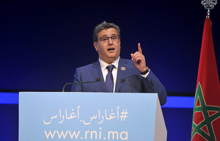 Aziz Akhannouch, président du RNI.