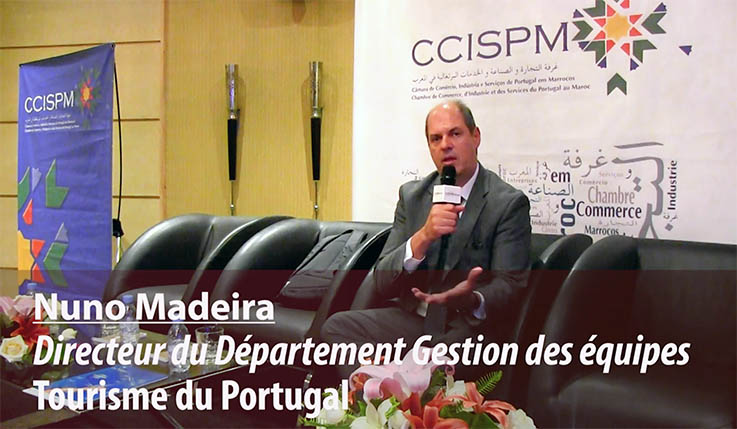 Nuno Madeira, directeur du Département Gestion des équipes au Tourisme du Portugal.
