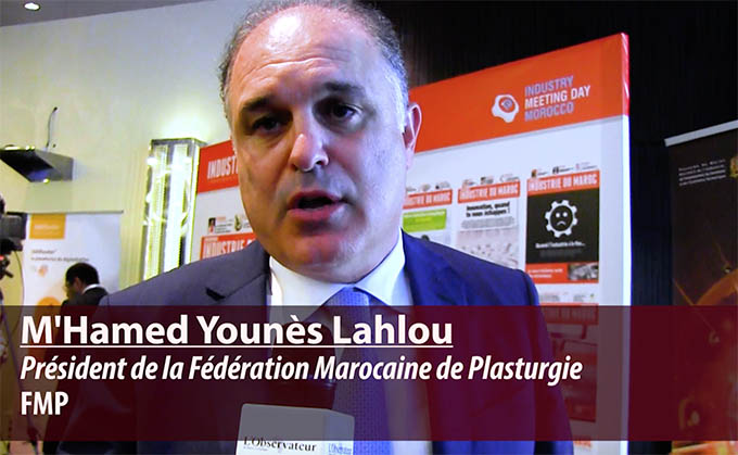 M'Hamed Younès Lahlou, président de la Fédération Marocaine de Plasturgie (FMP).