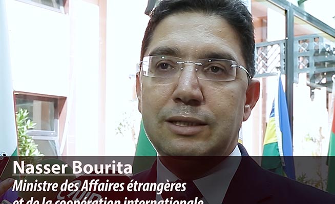 Nasser Bourita, ministre des Affaires étrangères et de la coopération internationale.