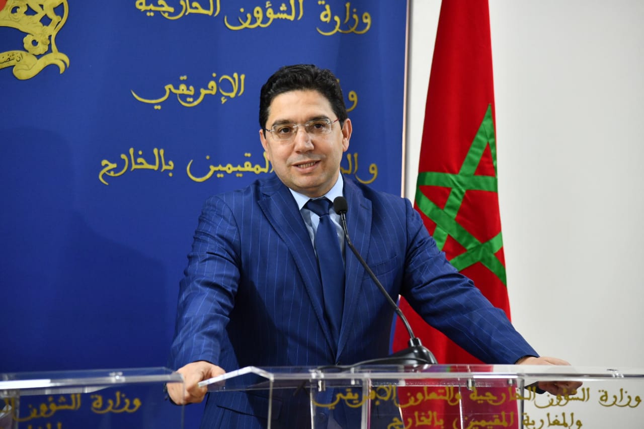 Nasser Bourita, ministre des Affaires étrangères, de la Coopération africaine et des Marocains résidant à l'étranger.