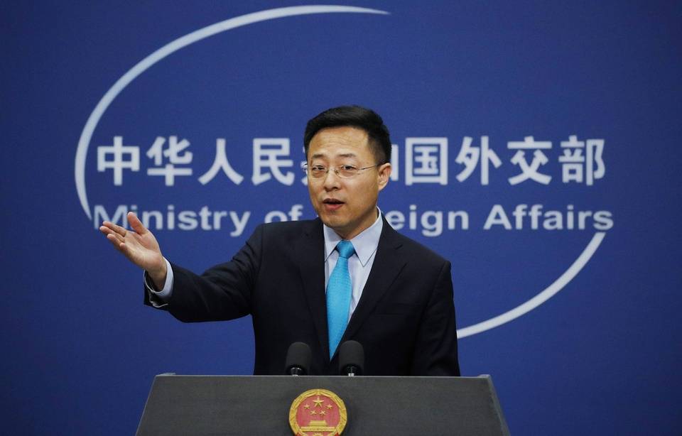 Zhao Lijian, l'homme à l'origine de l'incident diplomatique entre les USA et la Chine.