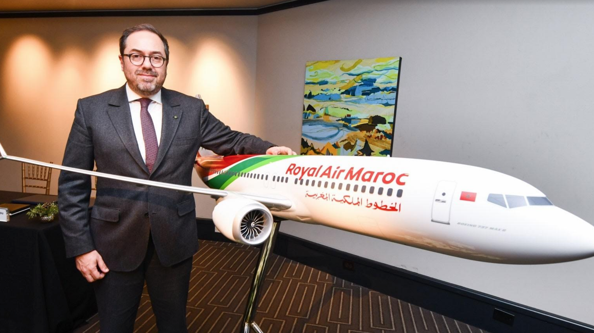 Abdelhamid Addou, PDG de Royal Air Maroc


