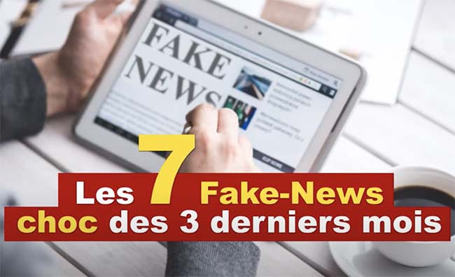 Ces 7 Fake-News su00e9lectionnu00e9es parmi tant d'autres montrent l'importance de la vu00e9rification aux bonnes sources de chaque information avant de la partager avec quiconque. 