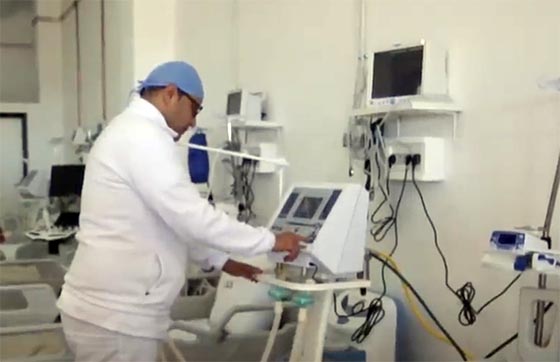 L'hu00f4pital militaire de Benslimane est pru00eat depuis longtemps pour accueillir les patients. 