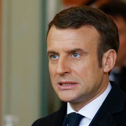 Emmanuel Macron, président de la République française