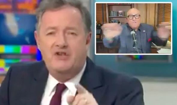 Dispute en direct entre le pru00e9sentateur britannique vedette et l'avocat personnel de Trump.