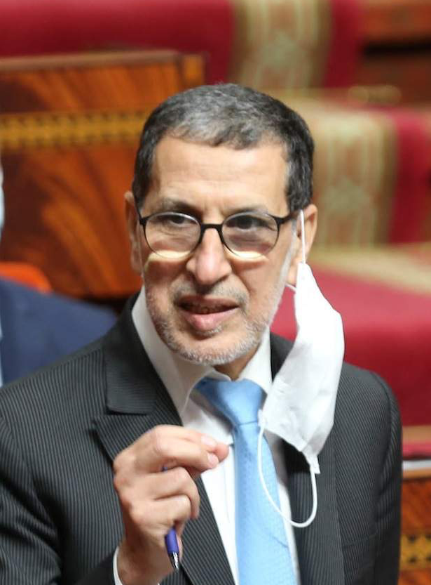 Saadedine El Othmani, chef de gouvernement du Maroc. 