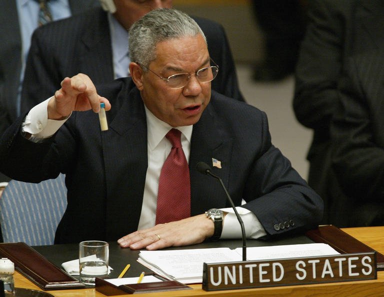 Colin Powell, ancien Secrétaire d'Etat US