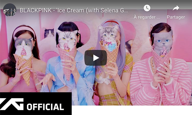 Fracassante collaboration entre Selena Gomes et les BlackPink 
