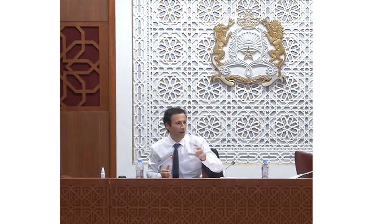 Mohamed Benchau00e2boun, ministre de l'Economie, des finances et de la ru00e9forme de l'administration