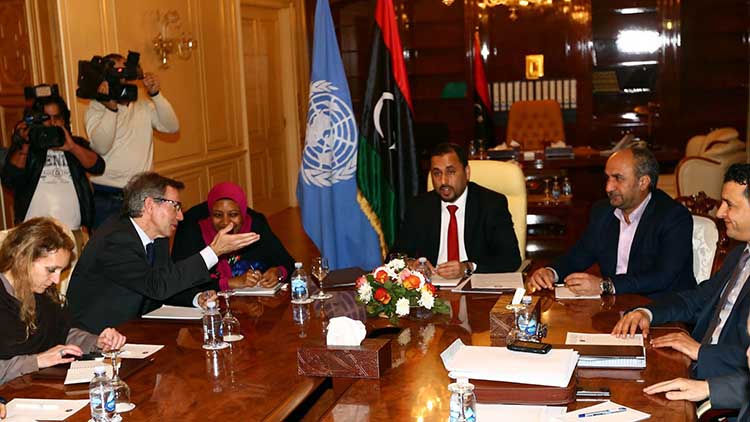 La rencontre de Bouznika s'inscrit dans le prolongement du processus de paix en Libye lancé à Genève par l'ONU