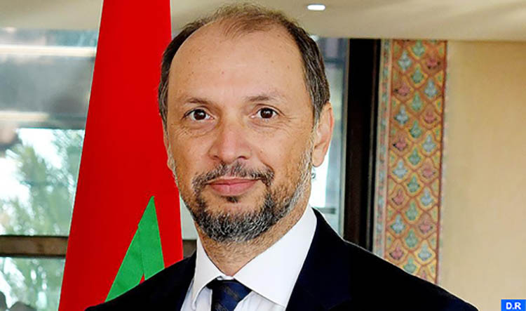 Le ministre délégué auprès du ministre des Affaires étrangères, de la coopération africaine et des Marocains résidant à l’étranger, Mohcine Jazouli
