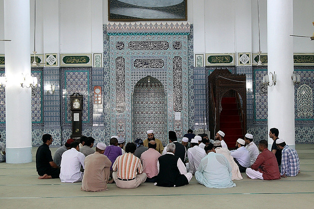 Mosquée de Séoul. Les musulmans sont une petite minorité