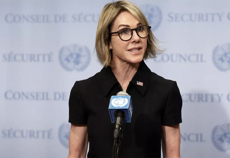 L'ambassadrice américaine à l'ONU, Kelly Craft.