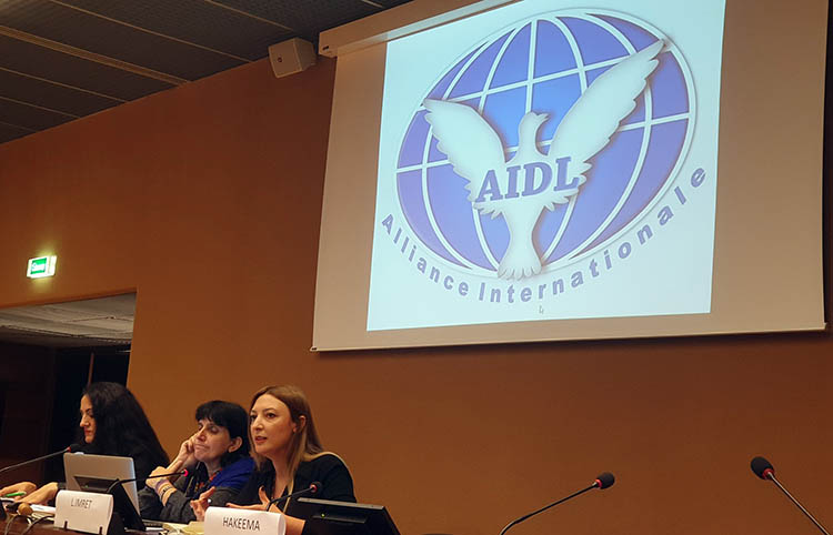 AIDL est un collectif international de défense des Droits de l'Homme qui a été créé en 2009.