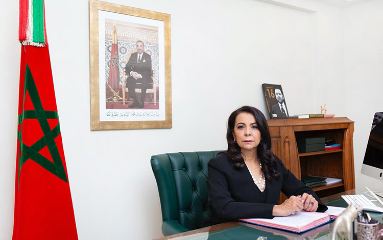 L'ambassadrice du Maroc en Espagne, Karima Benyaich