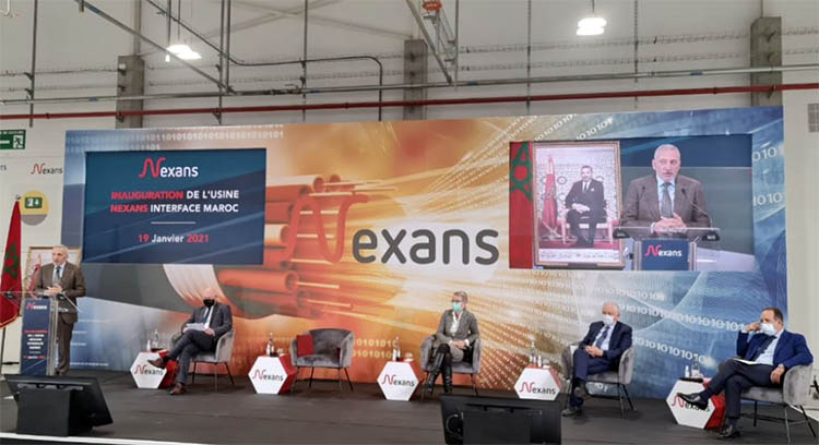 Lors de la cérémonie d'inauguration de la nouvelle usine de Nexans, le ministre Moulay Hafid Elalamy a mis en exergue la compétitivité du Maroc et la résilience du secteur industriel national dans ce contexte de crise.