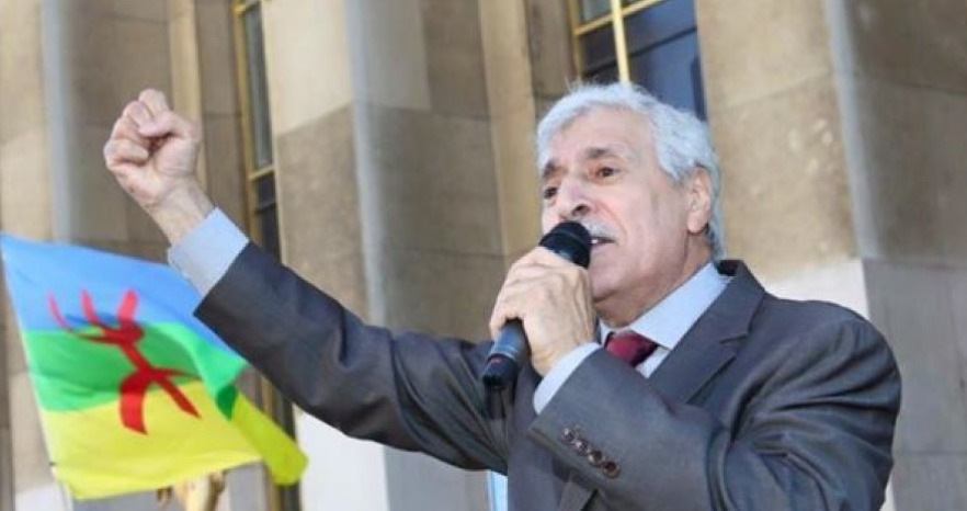 Ferhat Mhenni, le président du gouvernement kabyle en exile