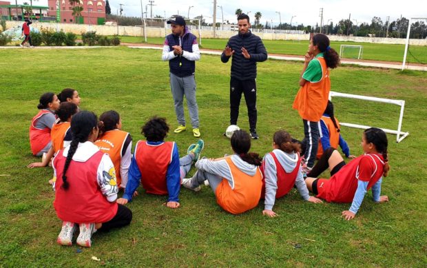 L'équipe Fath Sidi Bennour pour le football féminin est bien concentrée sur ses objectifs