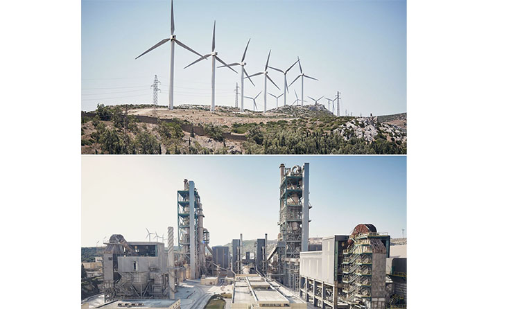 L’usine de Tétouan de LafargeHolcim a été la première cimenterie au monde à avoir construit son propre parc éolien